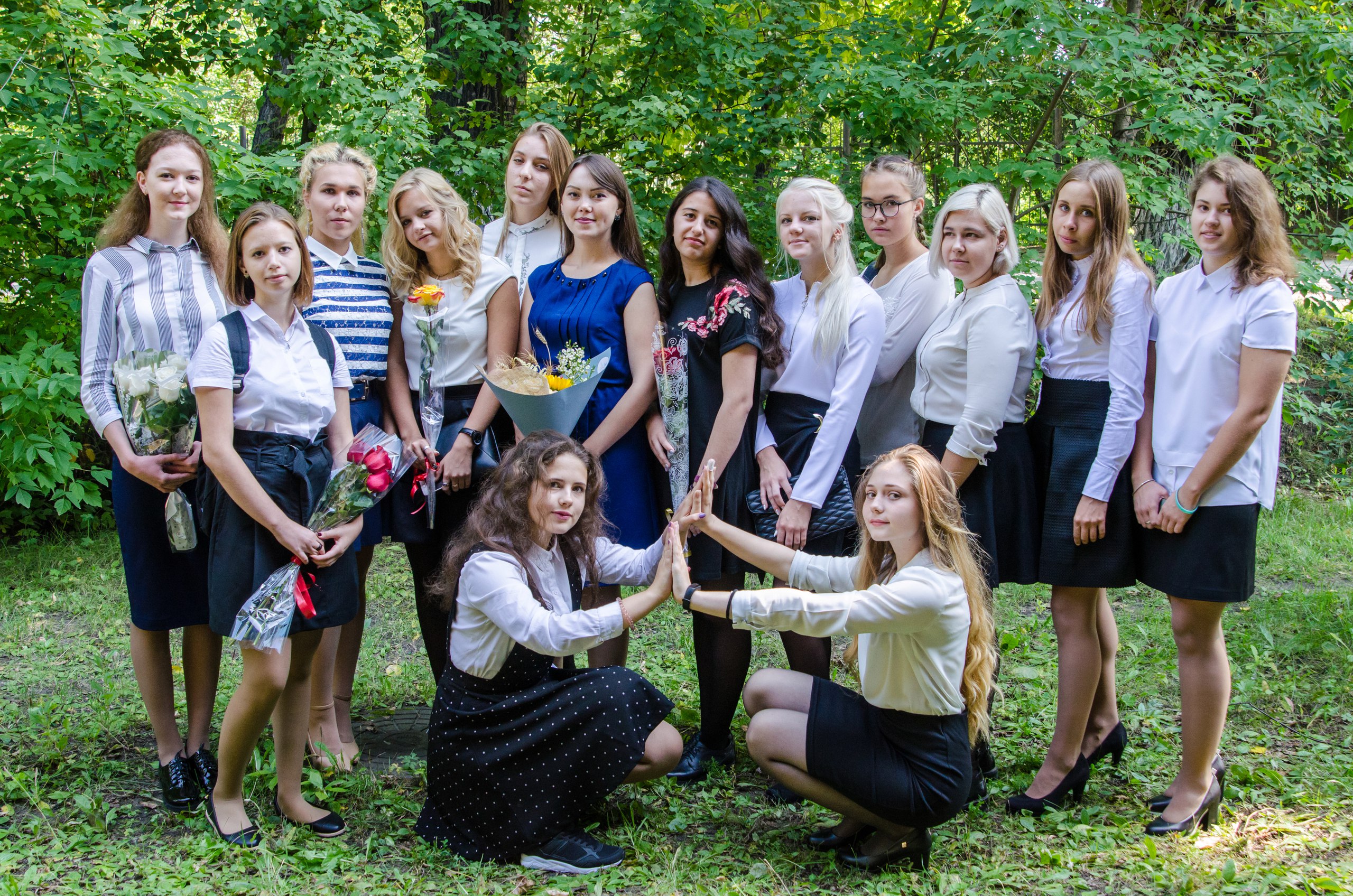 Выпускной класс Светланы Быковой